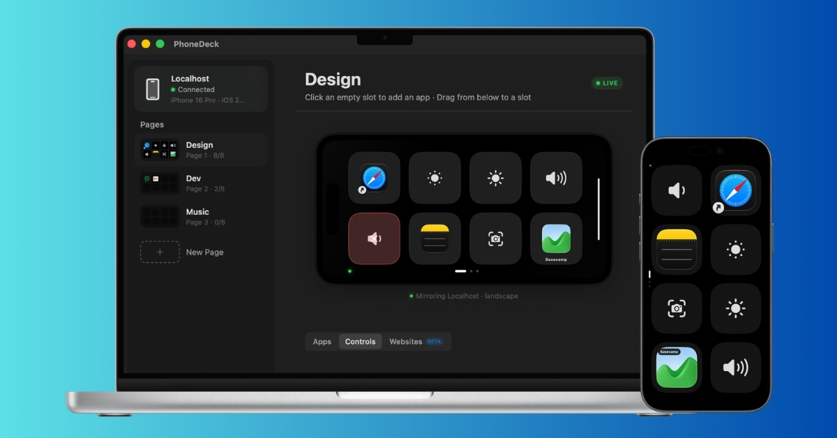 I wanted a Stream Deck for my Mac, so I used an old iPhone instead