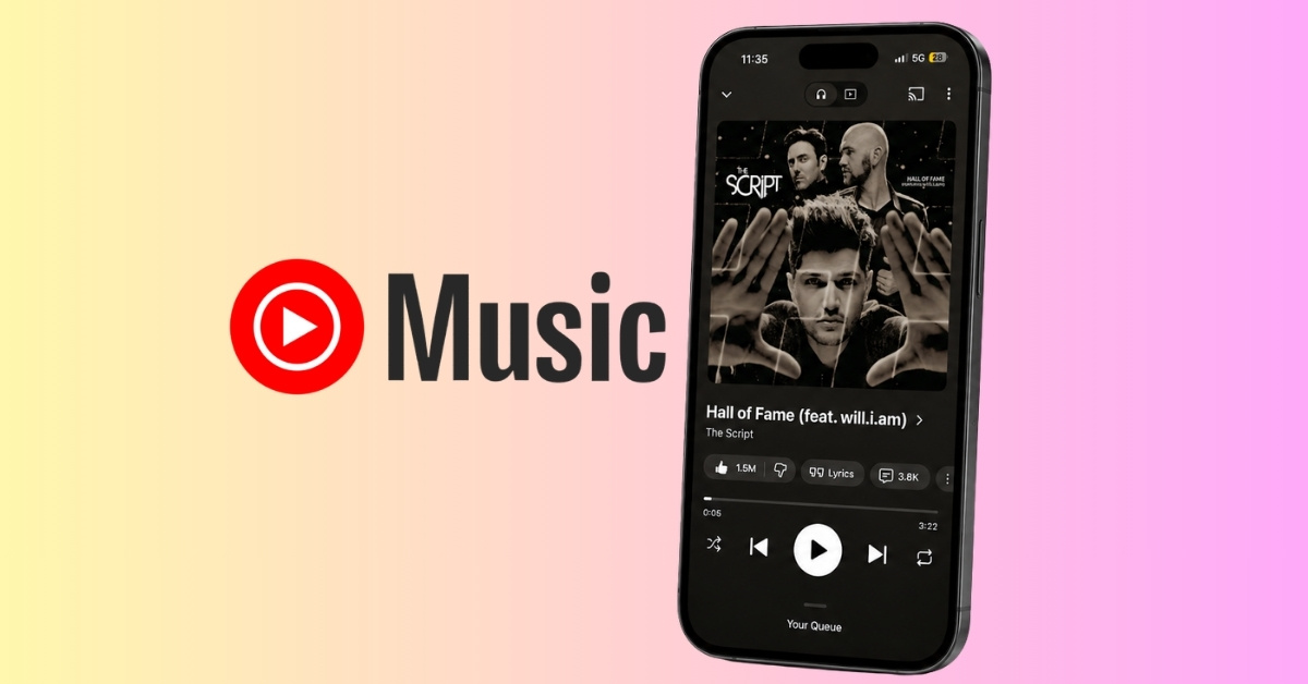 This YouTube Music feature turns song lyrics into shareable social posts