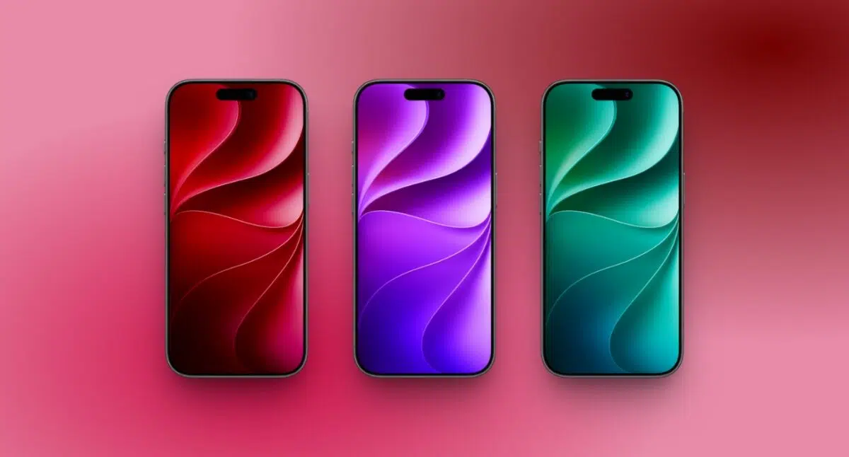 iOS 27 Blood red purple wallpaper