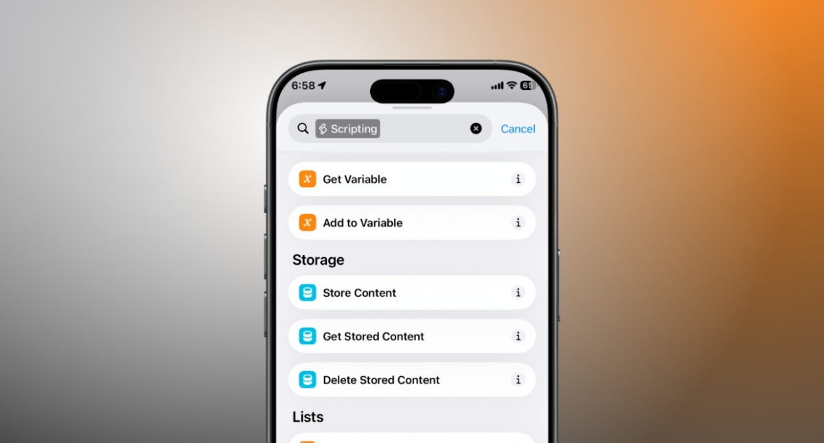 iOS 27 shortcut actions