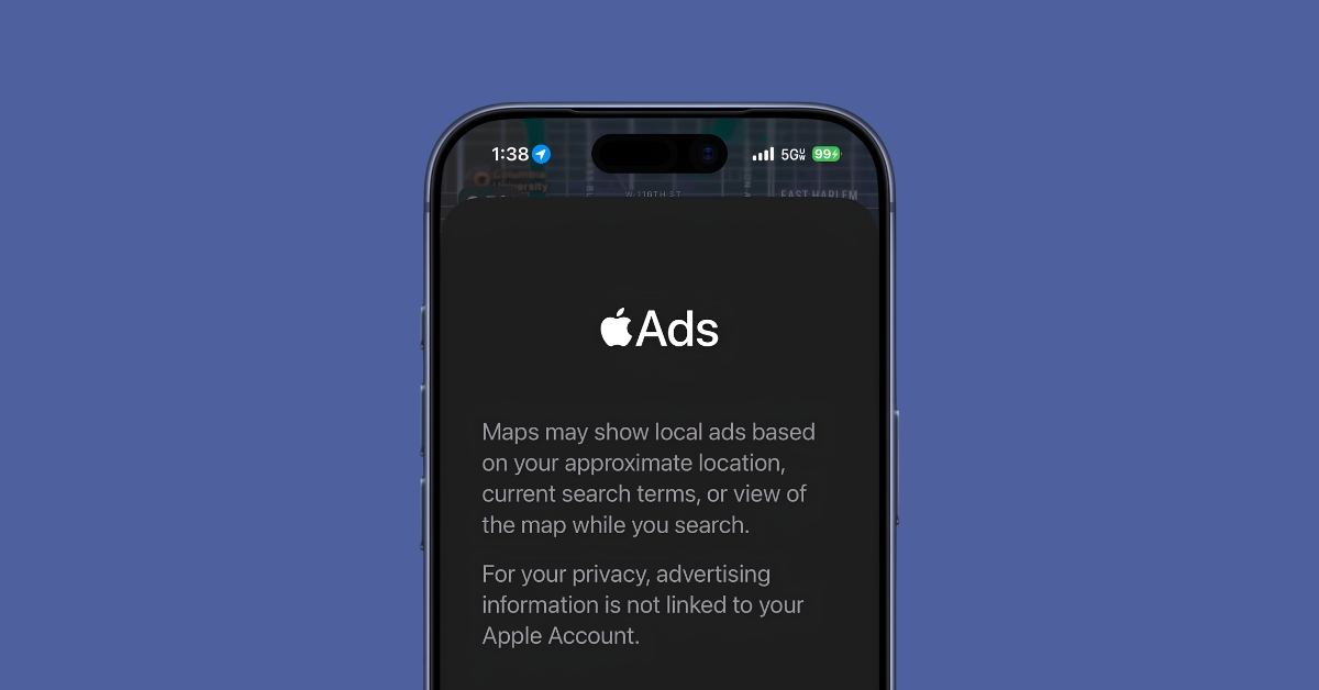 Apple reveals which ads won’t be allowed in Apple Maps