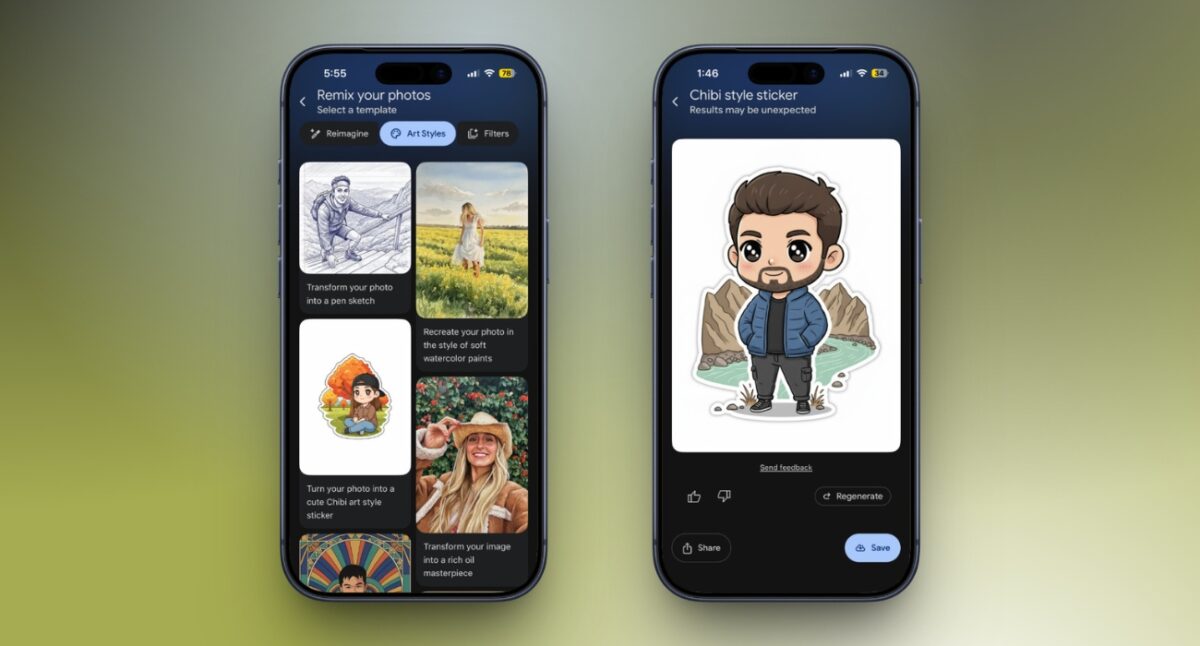 Art Styles turn your photos into artwork