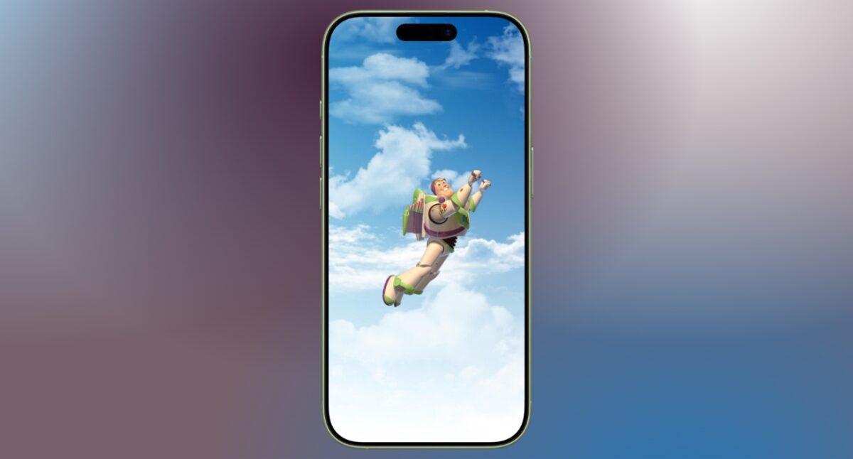 Buzz Lightyear in the sky