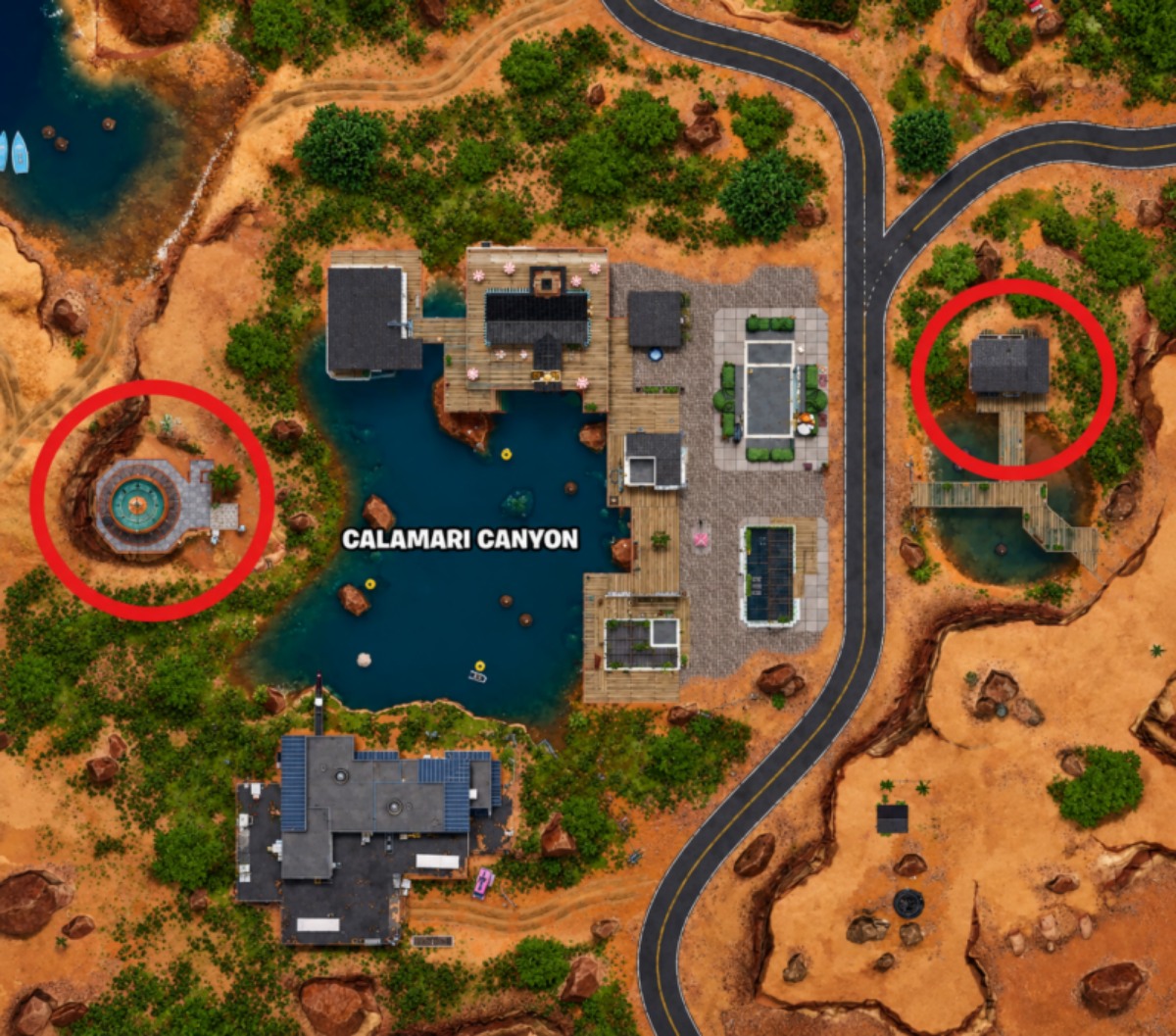 Calamari canyon fortnite