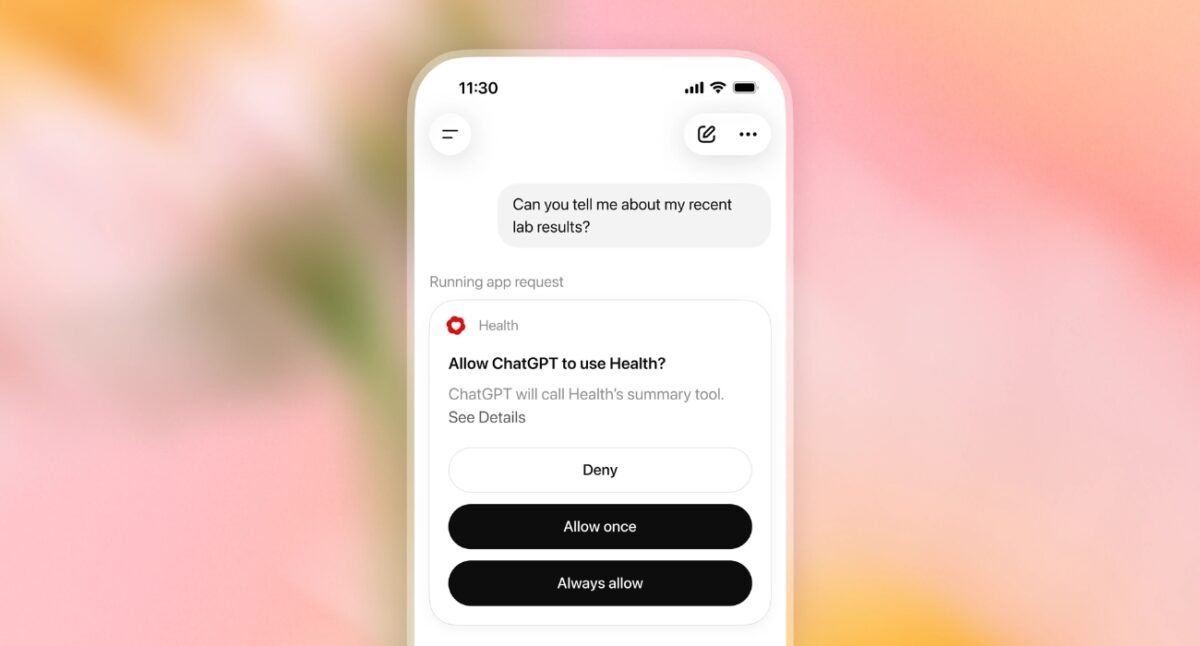 ChatGPT can use your health data