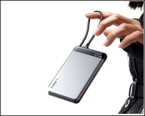 LISEN Ultra Slim 10000mAh Power Bank