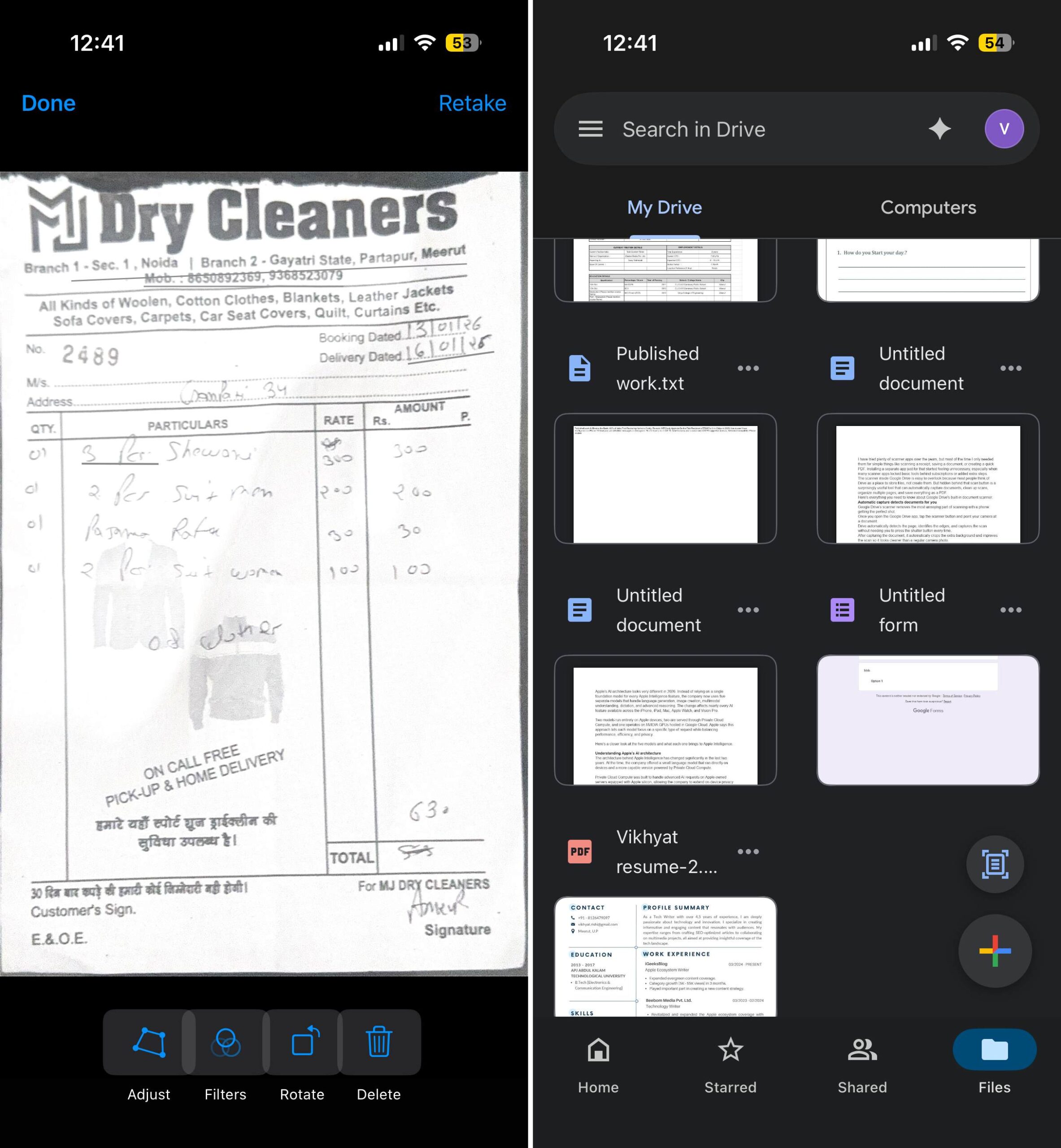 Saves your scans directly as PDFs