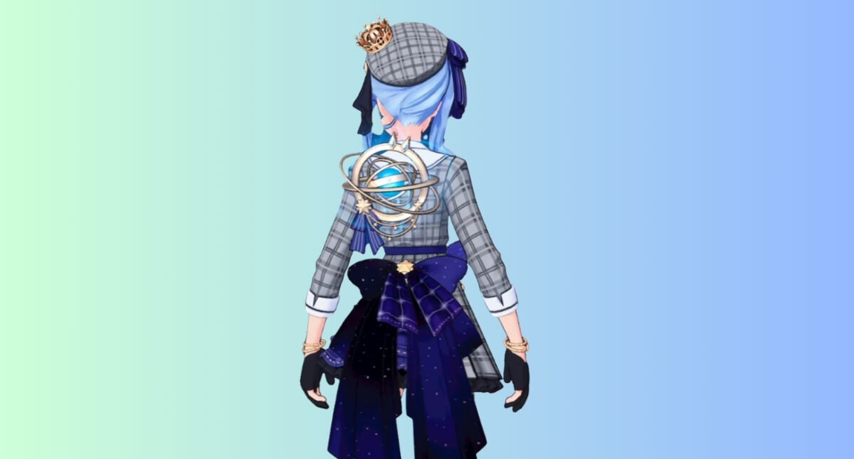 Suisei's Star Map back bling