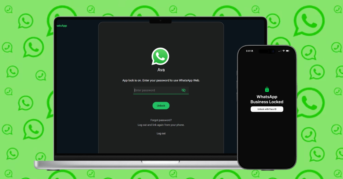 This hidden trick lets me lock WhatsApp Web with a password