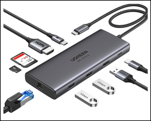 UGREEN Revodok Pro 109 USB C Hub
