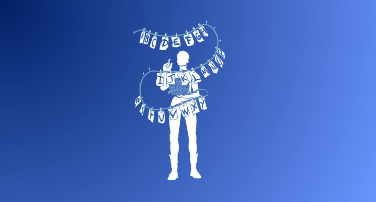 Upside down Alphabet emote