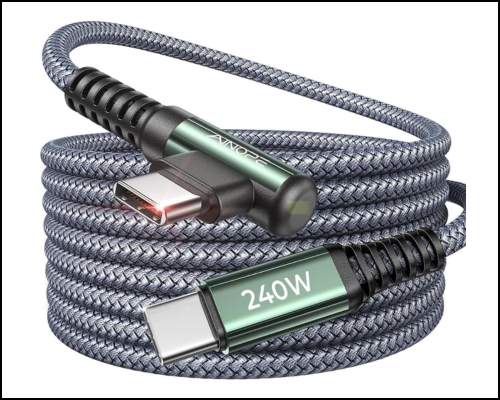 AINOPE Right Angle USB-C Cable
