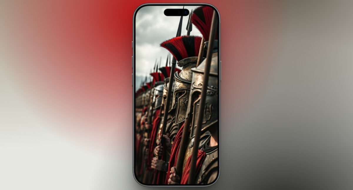 Army of Greek hoplites