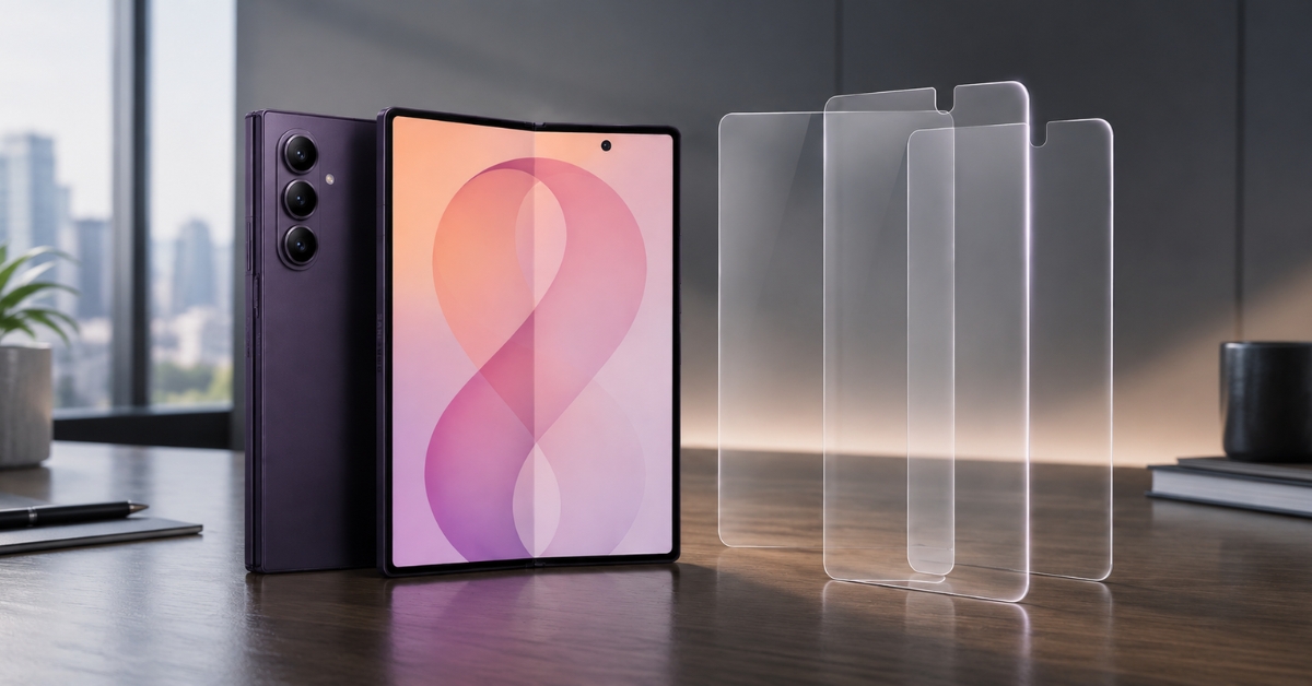 I found the best screen protectors for the Galaxy Z Fold8 Ultra