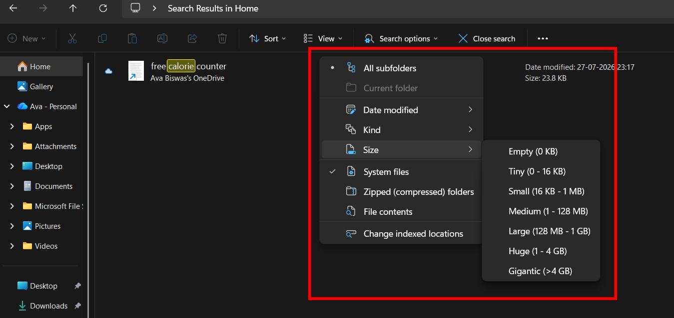Clean up search results with better filters
