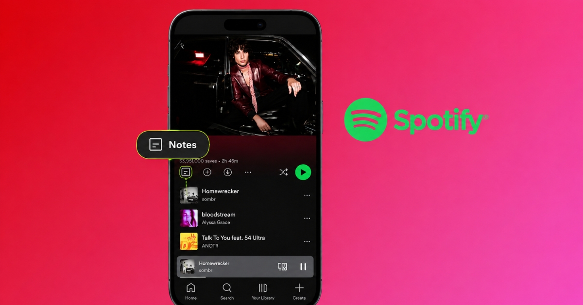 How to use Spotify new Playlist Notes Feature