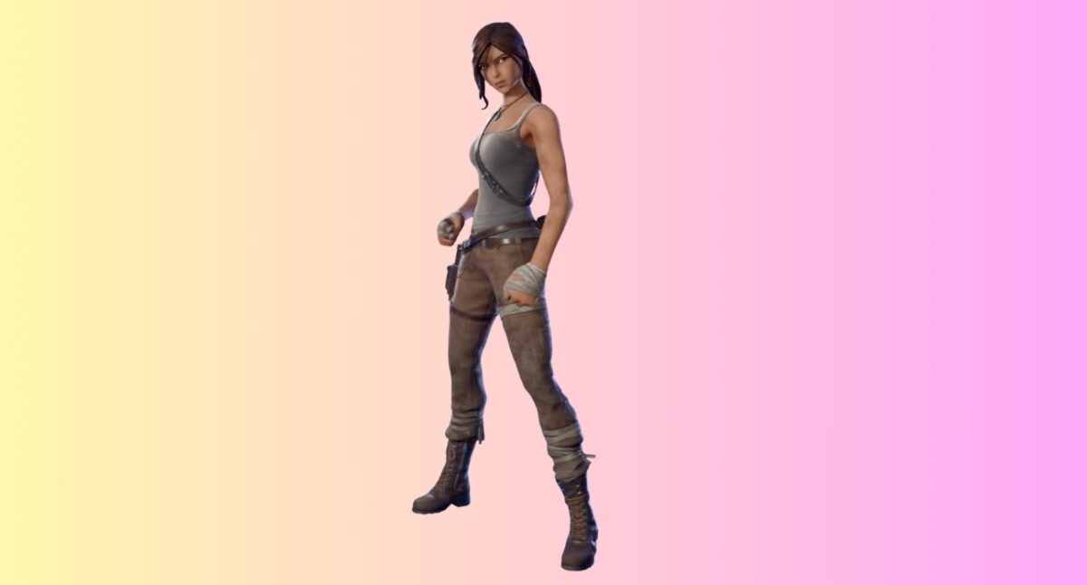 Lara Croft skin Fortnite