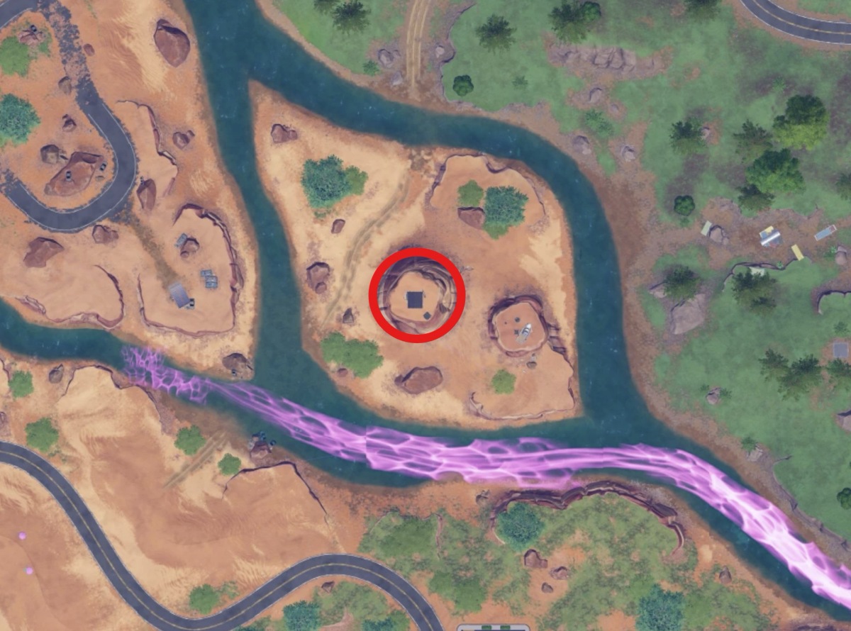 Leaf shaped island fortnite