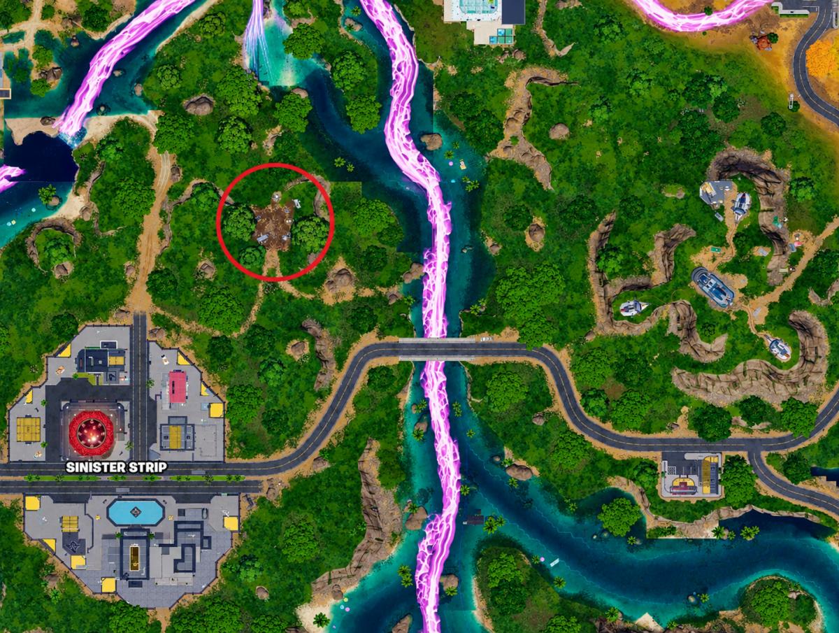 Sinister strip extraction site fortnite