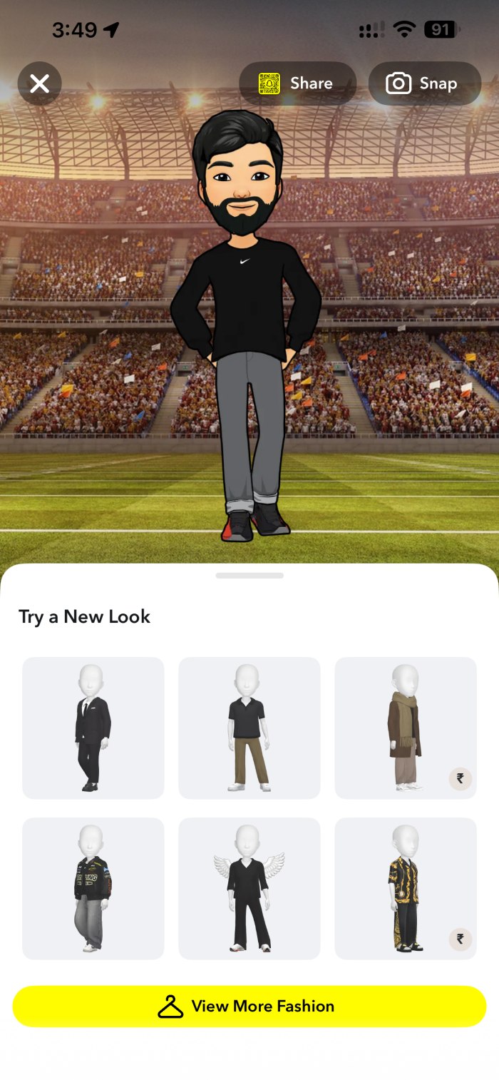 Snapchat Plus badge