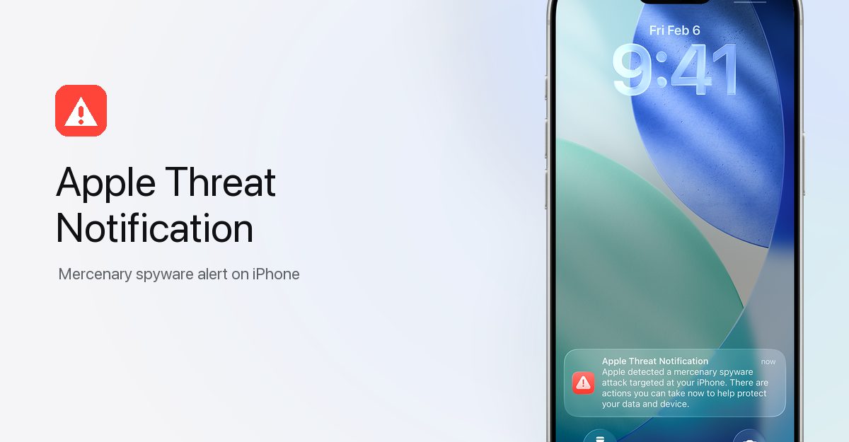 Apple warns spyware targets in 110 countries, and the alert now hits your Lock Screen