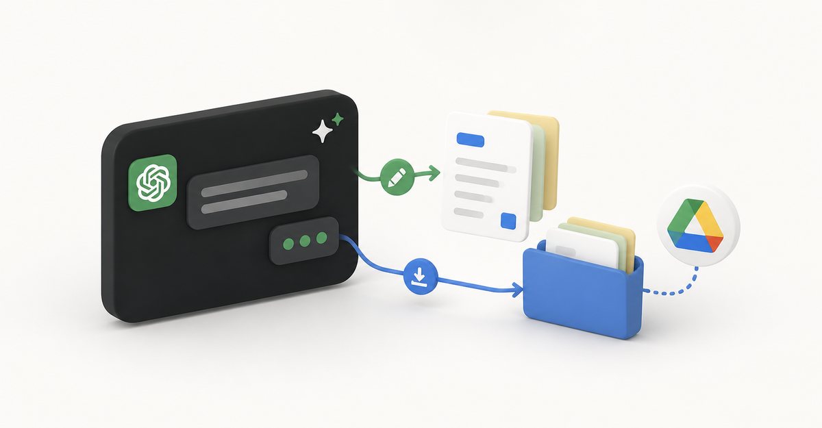 ChatGPT can now open and edit your Google Drive files without leaving the chat