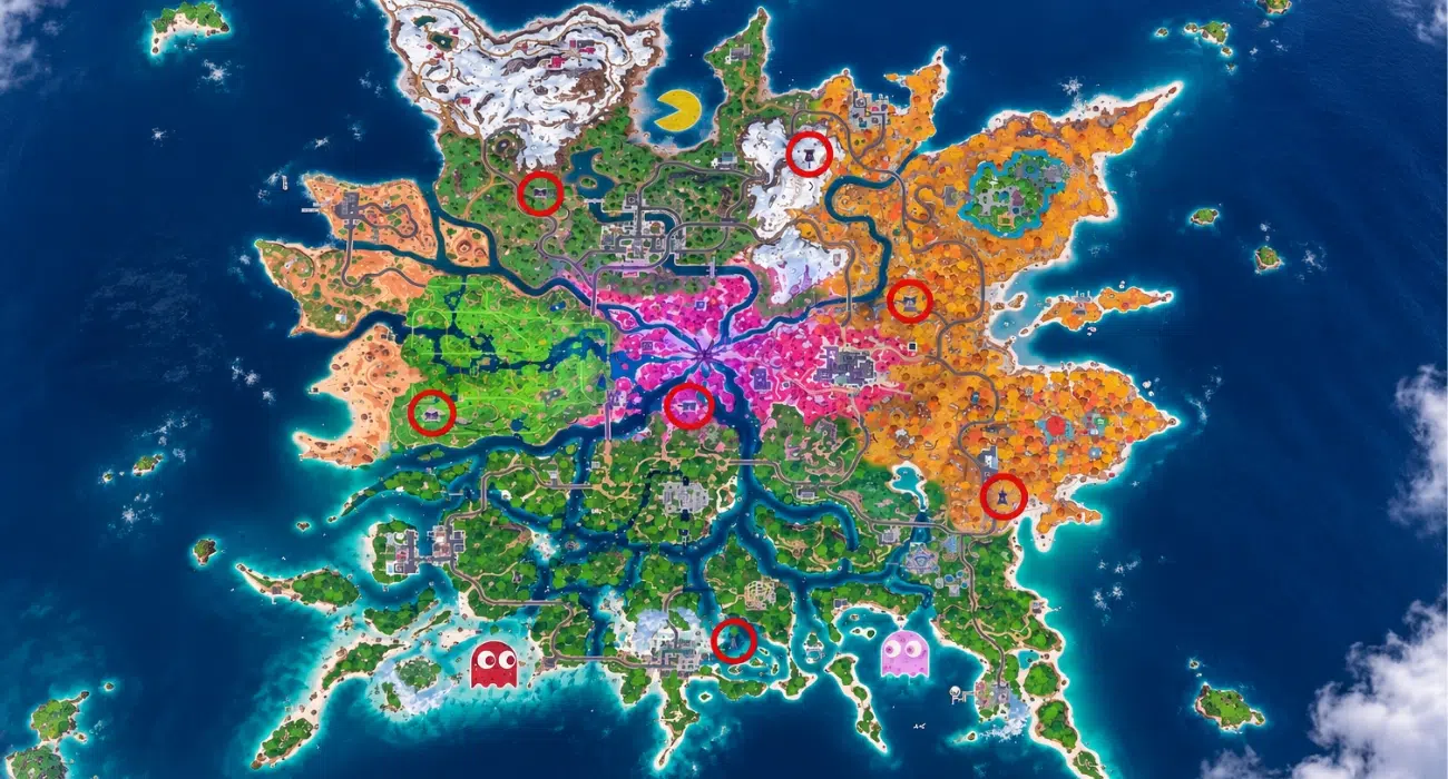 Battle royale map fortnite