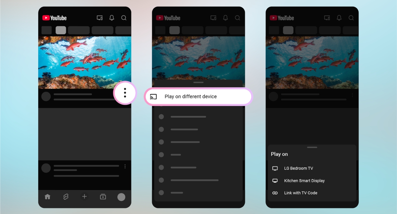 Casting YouTube to my TV without the same wi-fi