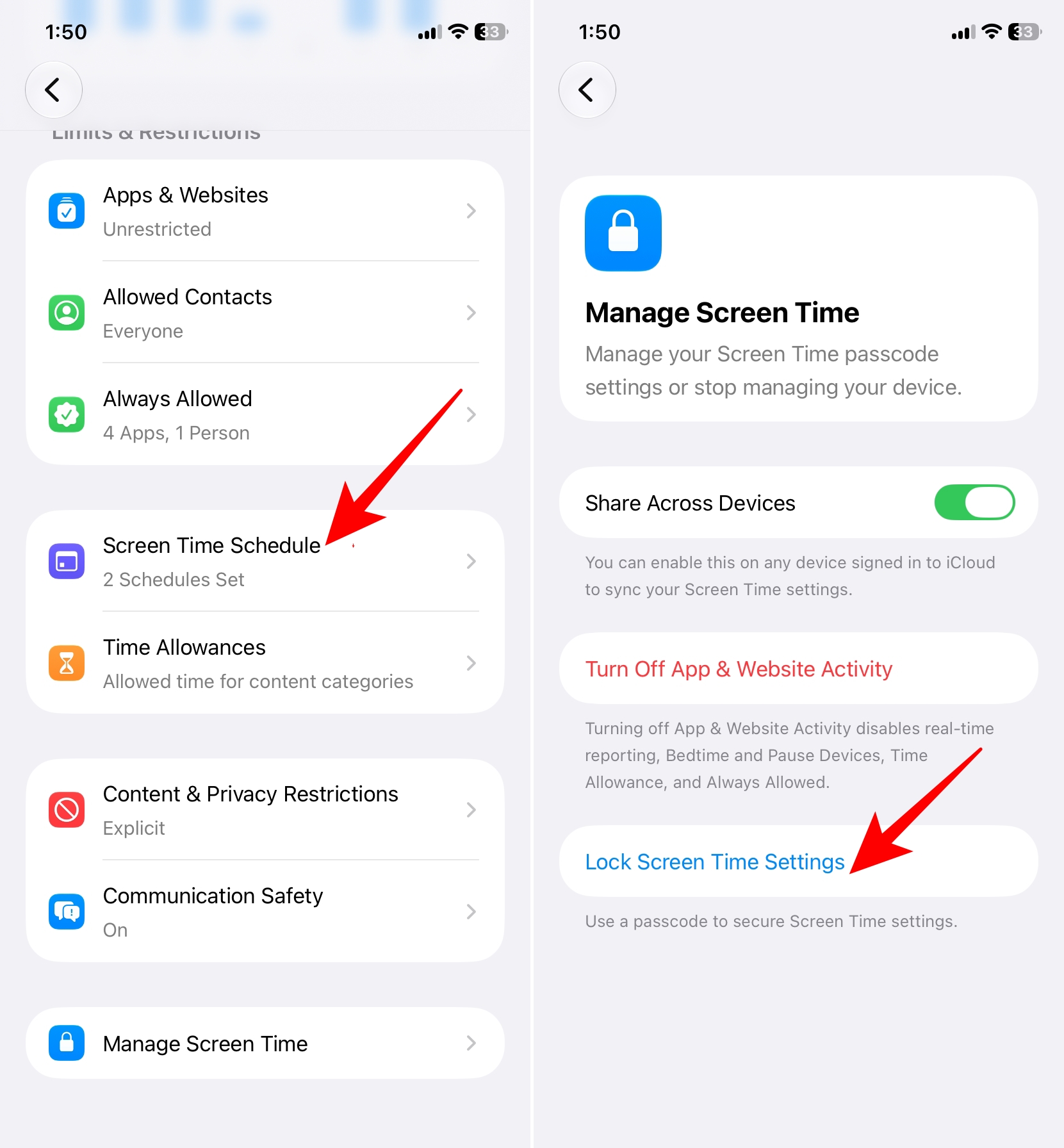 I tried the new Screen Time in iOS 27: Here’s what changed and how to use it – iGeeksBlog Manage Screen Time setting.