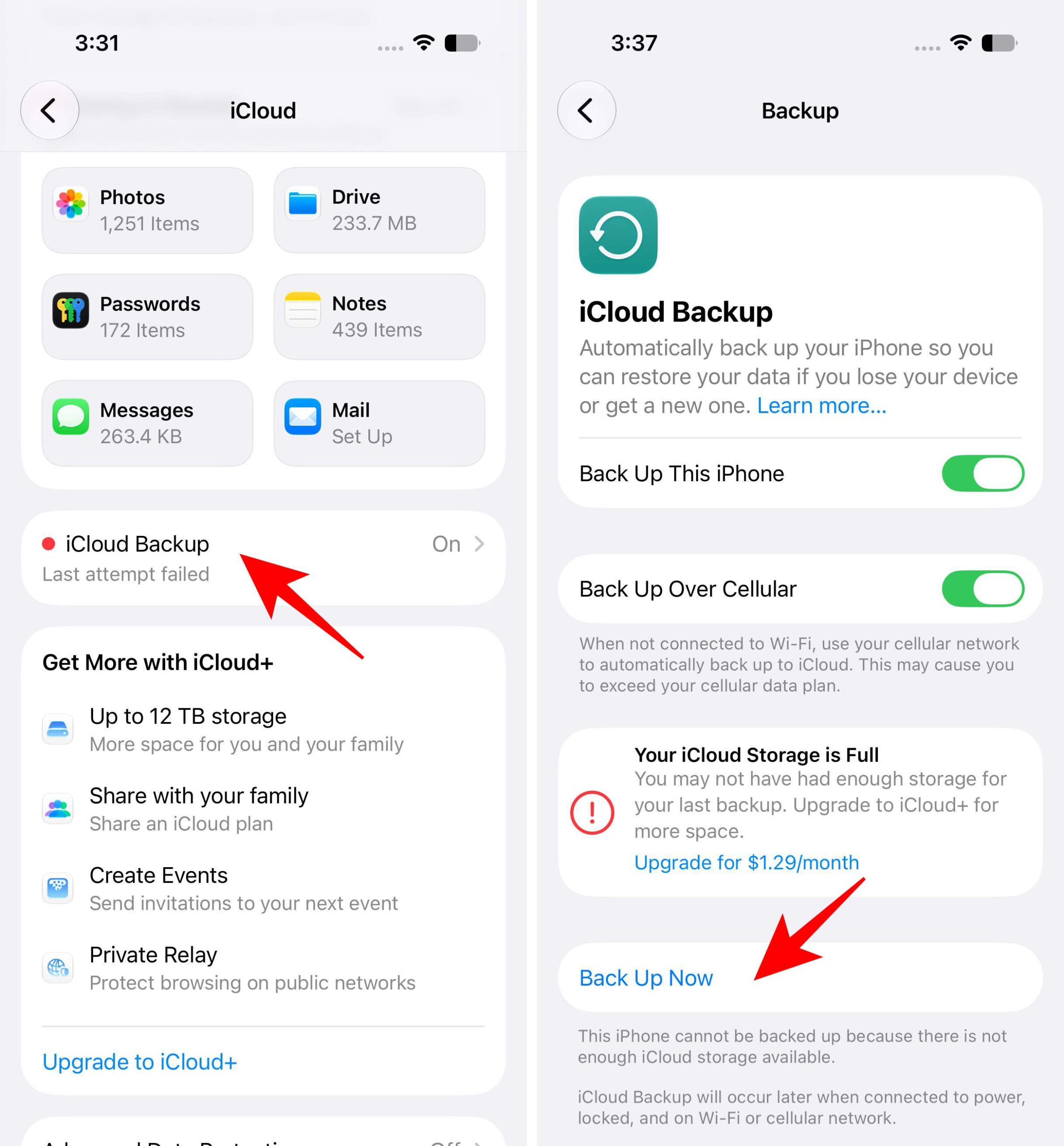 Recover permanently deleted photos from iCloud