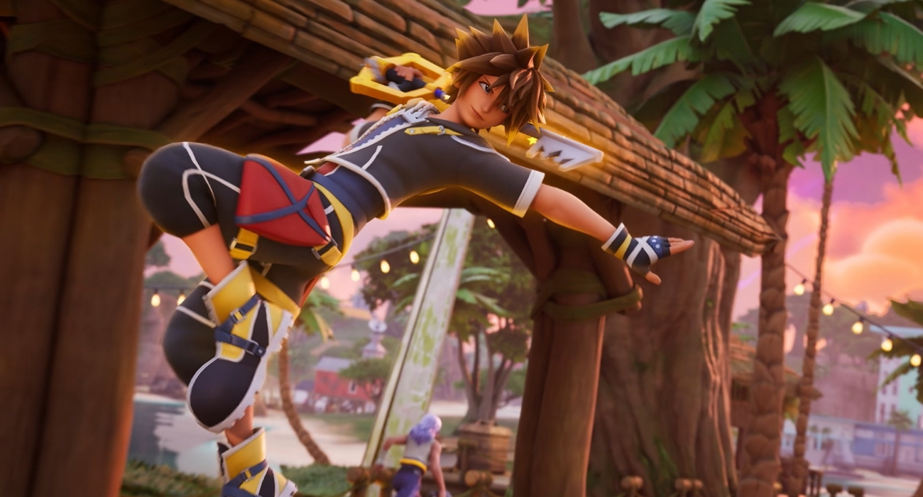 Sora Kingdom Hearts skins in Fortnite