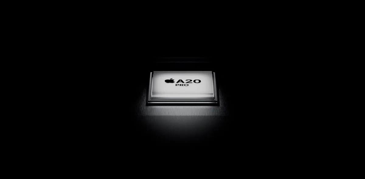 Apple A20 Pro chip shown on the iPhone 18 Pro product page