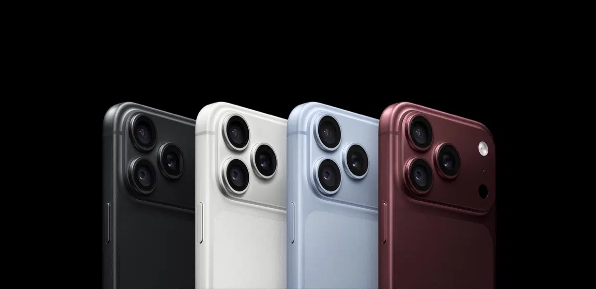 iPhone 18 Pro rear designs in black, silver, glacier, and burgundy