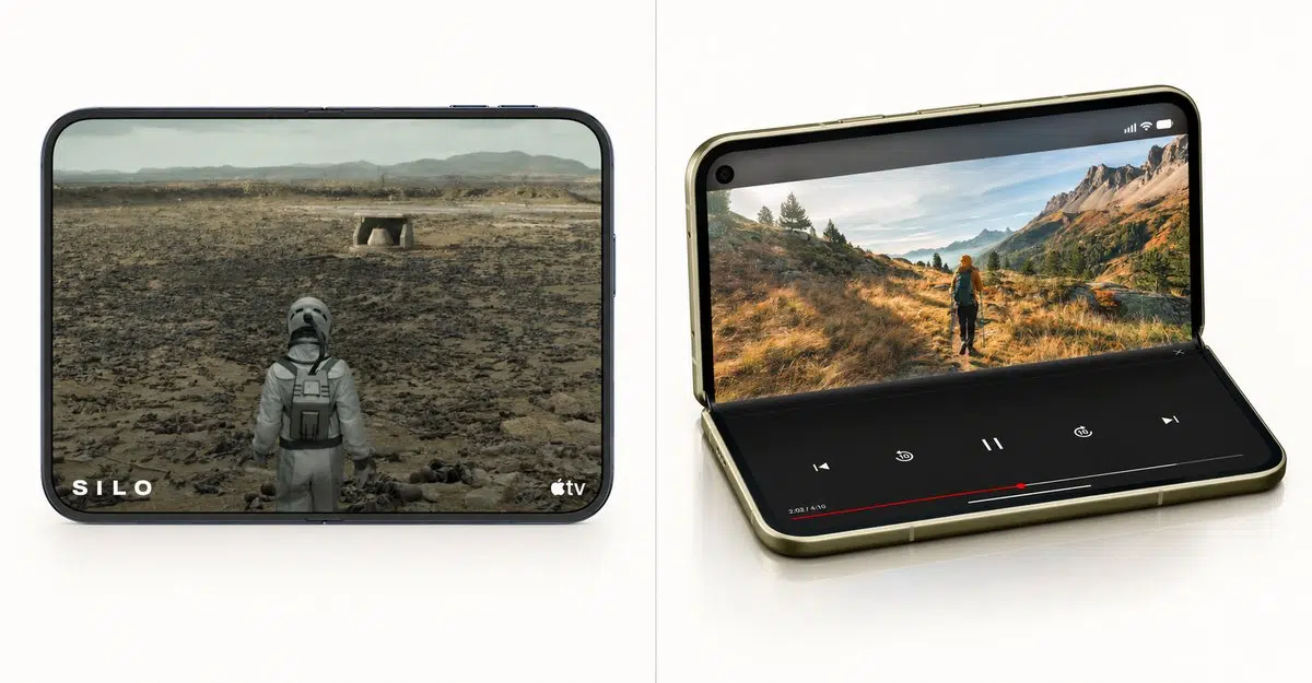 iPhone Duo and Pixel 11 Pro Fold inner displays compared side by side