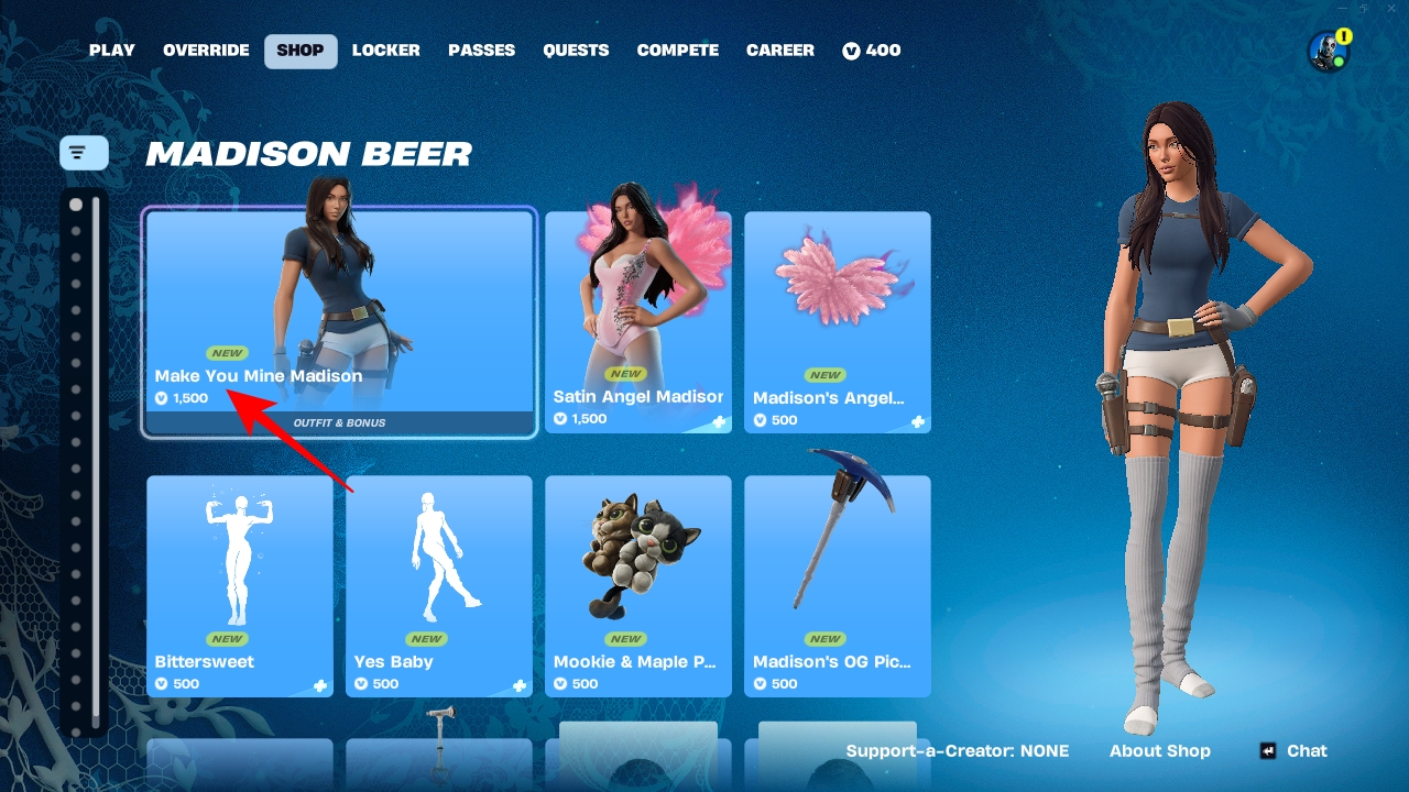 How to get the Madison Beer skin in Fortnite – iGeeksBlog madison beer section item shop fortnite