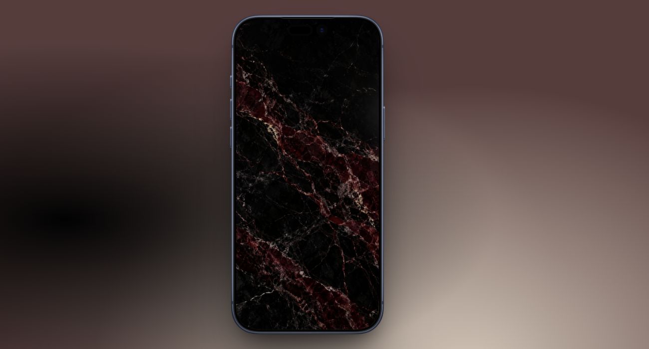 Burgundy marble surface